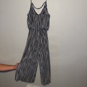 Vertical Striped Jumpsuit